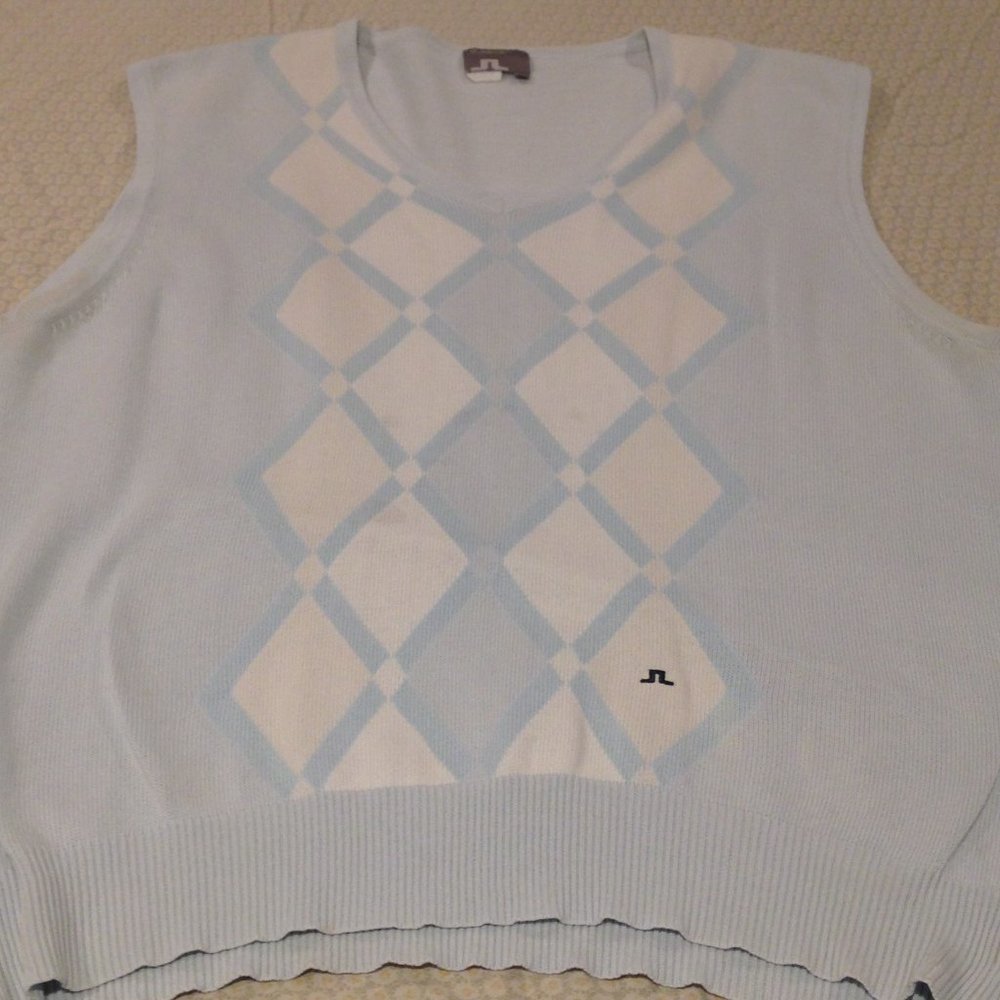 J. Lindeberg Argyle Sweater Vest